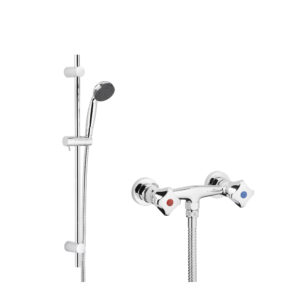 Standard - bateria prysznicowa z zestawem przesuwnym