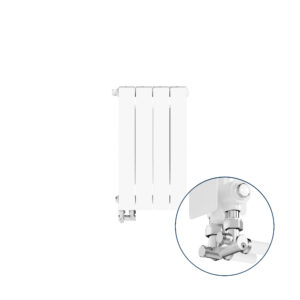 ADR500/D - grzejnik aluminiowy 4-elementowy biały