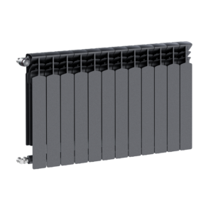G500F - Grzejnik aluminiowy 12-elementowy grafitowy